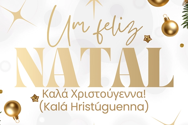 Feliz Natal e boas festas!